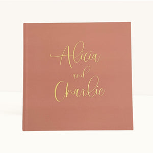 Boho Wedding Guest Book - The Charlie - Pretty Collected