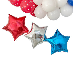 Patriotic Balloon Garland Kit - With Stars - Pretty Collected