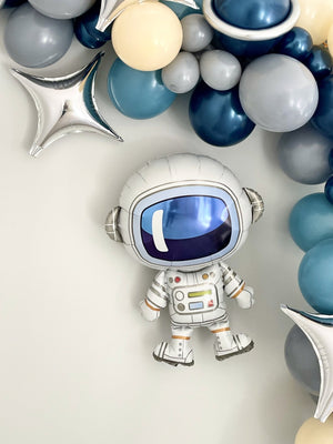 Astronaut & Stars Balloon Garland Kit - Pretty Collected