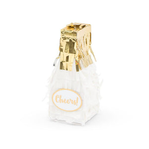 Mini Champagne Bottle Pinata Favors - Set of 3 - Pretty Collected
