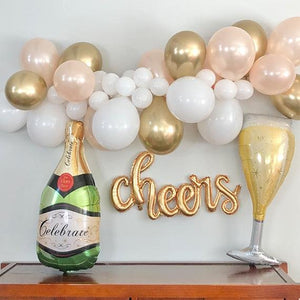 Gold Balloon Garland Kit - Pretty Collected