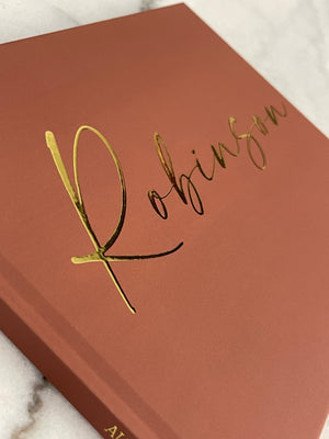 Autumn Wedding Guest Book - The Robinson - Pretty Collected