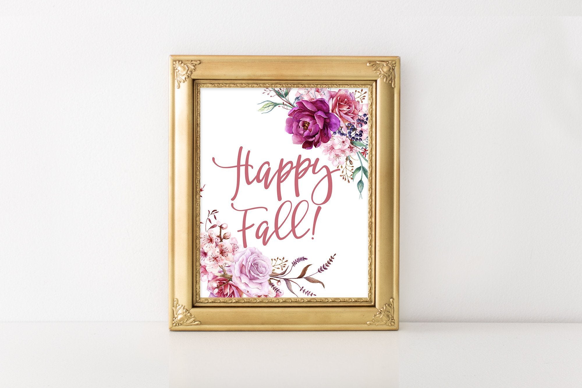 Happy Fall Printable - Pretty Collected