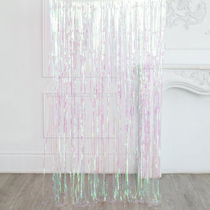 Iridescent Tassel Curtain Backdrop - Pretty Collected