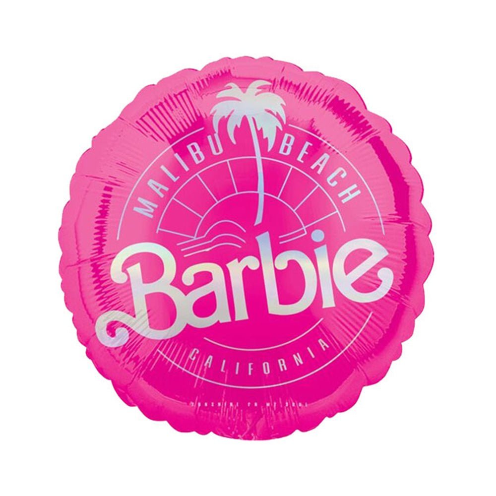 Round Barbie Balloon - Pretty Collected
