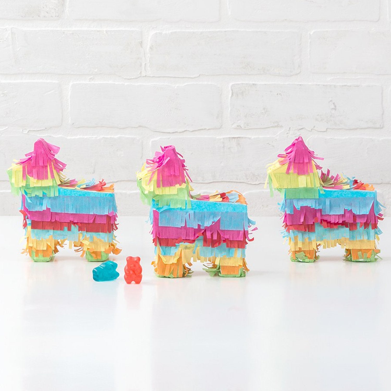 Mini Donkey Pinata Favors - Set of 3 - Pretty Collected