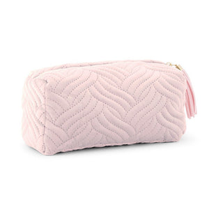 Pink Velvet Makeup Bag - Pretty Collected