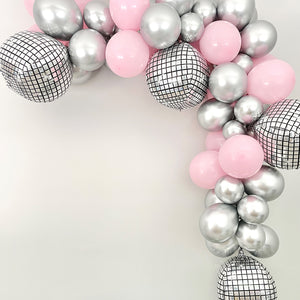 Pink Disco Balloon Garland - Disco Bachelorette Party Decorations - Pretty Collected