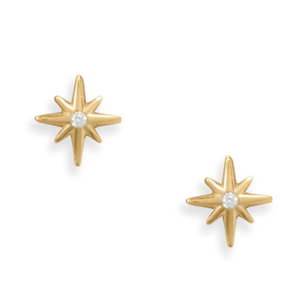 Shining Star Earrings - Gold - Pretty Collected