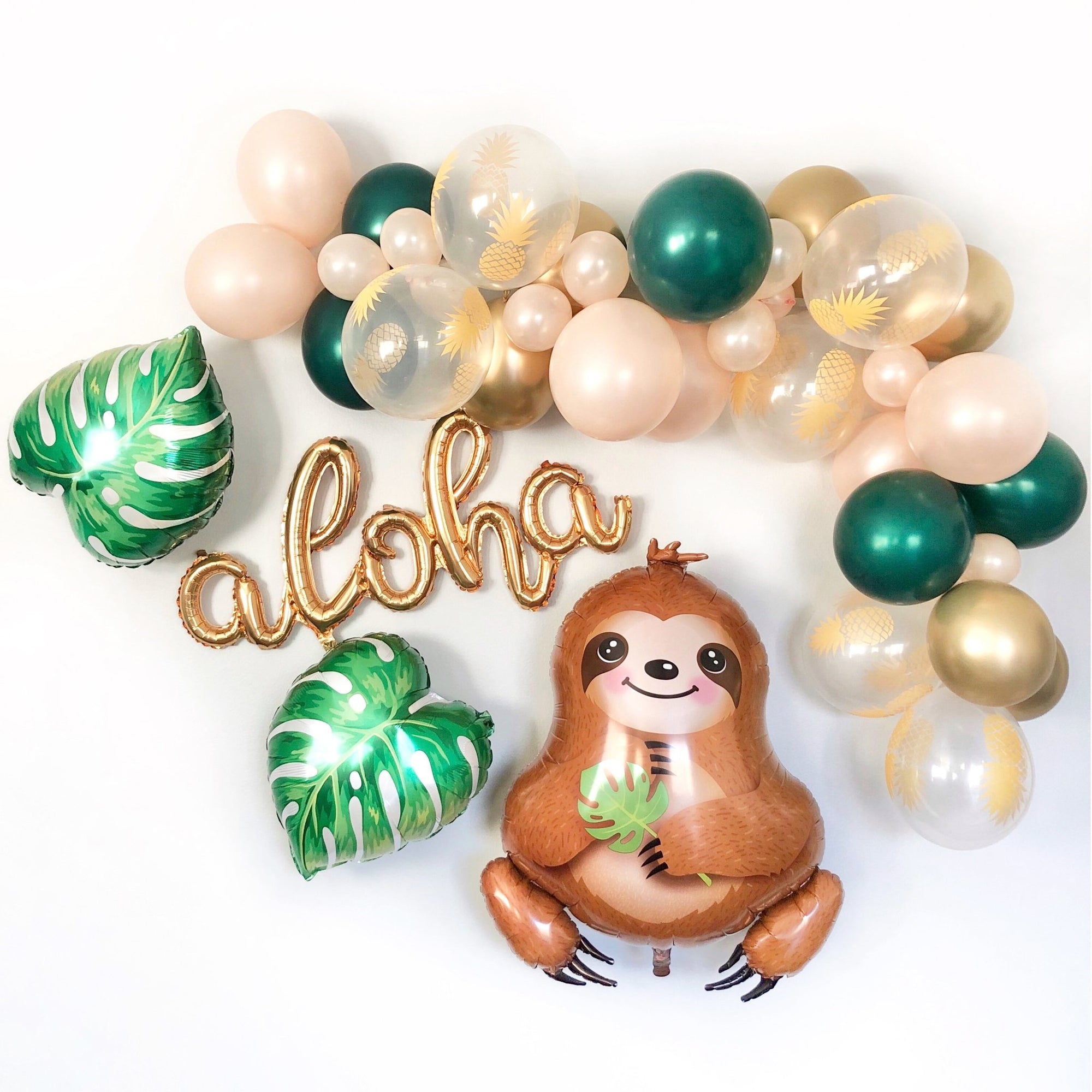 Baby Sloth Balloon Garland Kit - Pretty Collected