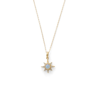 Sparkling Starburst Necklace - Pretty Collected