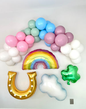 St. Patrick's Day Rainbow Balloon Garland Kit - Pretty Collected