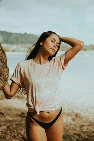 Sunshine & Tan Lines Tee - Pretty Collected