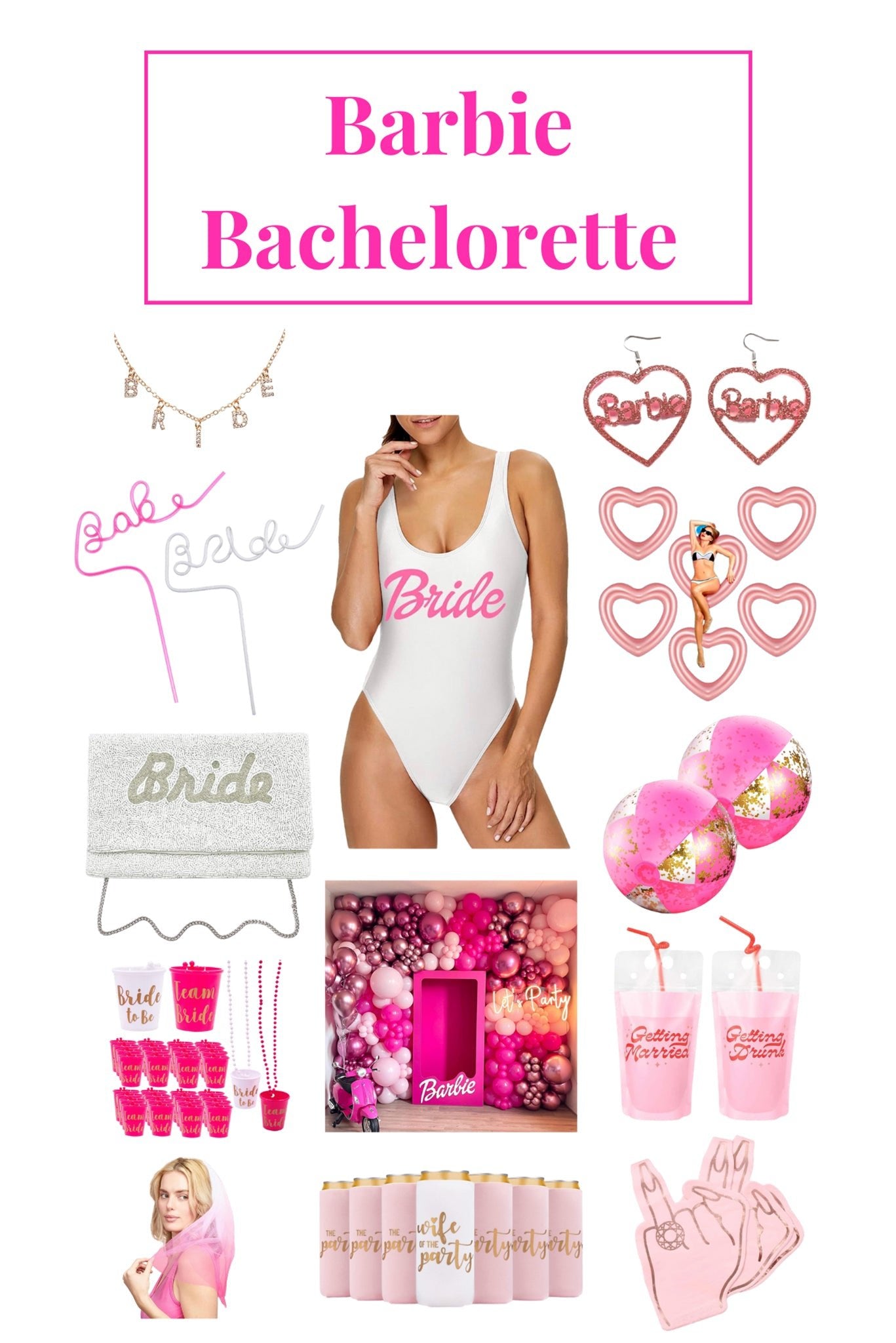 Amazon Finds for a Barbie Bachelorette Party - Pretty Collected