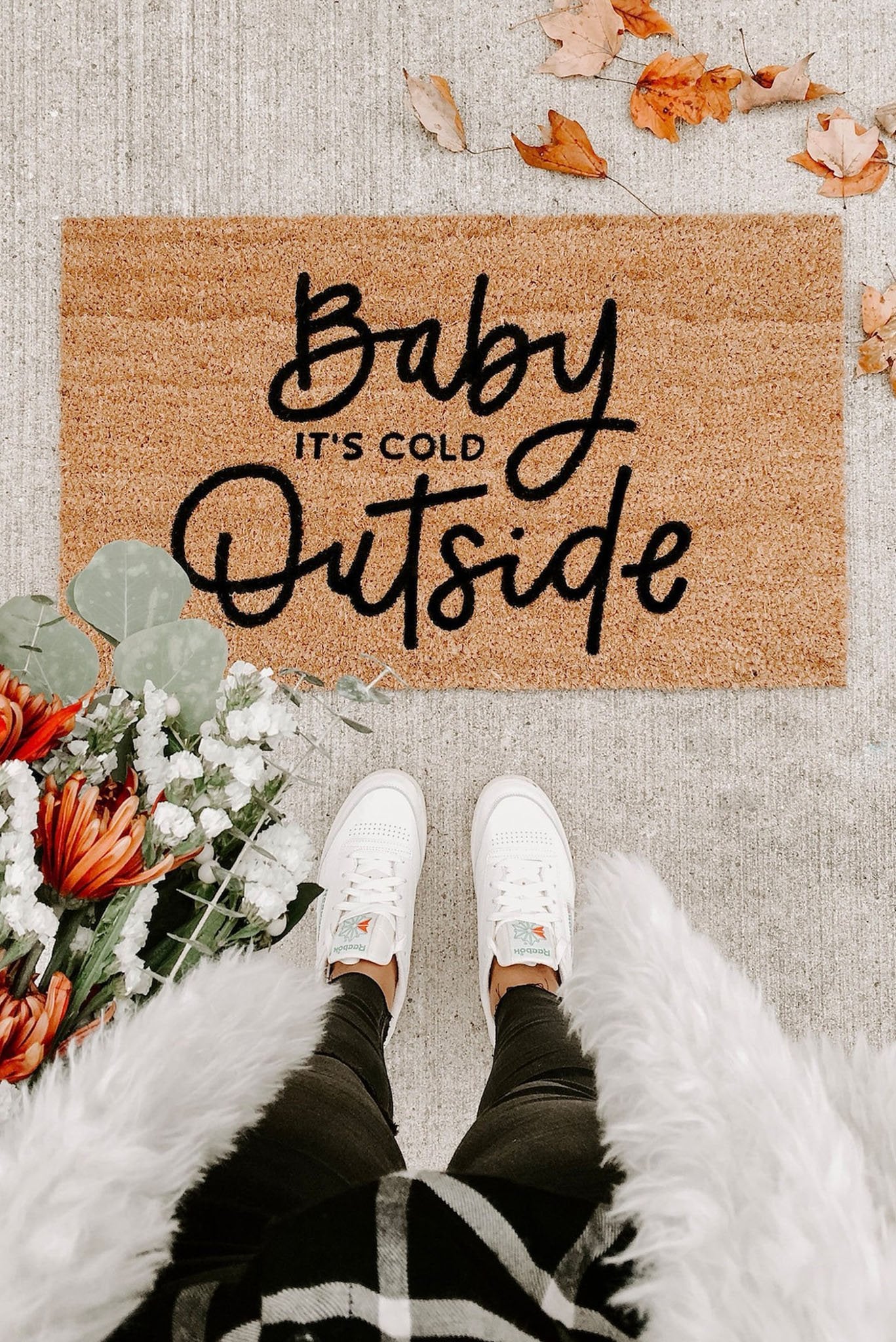 The Best Christmas Doormats for the Holiday Season - Pretty Collected