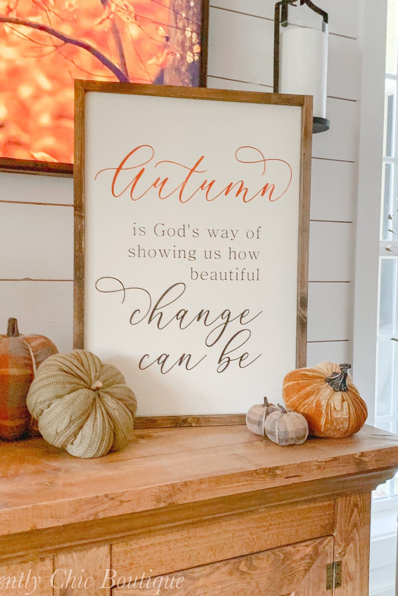 10 Fall Signs to Decorate Your Home - Pretty Collected