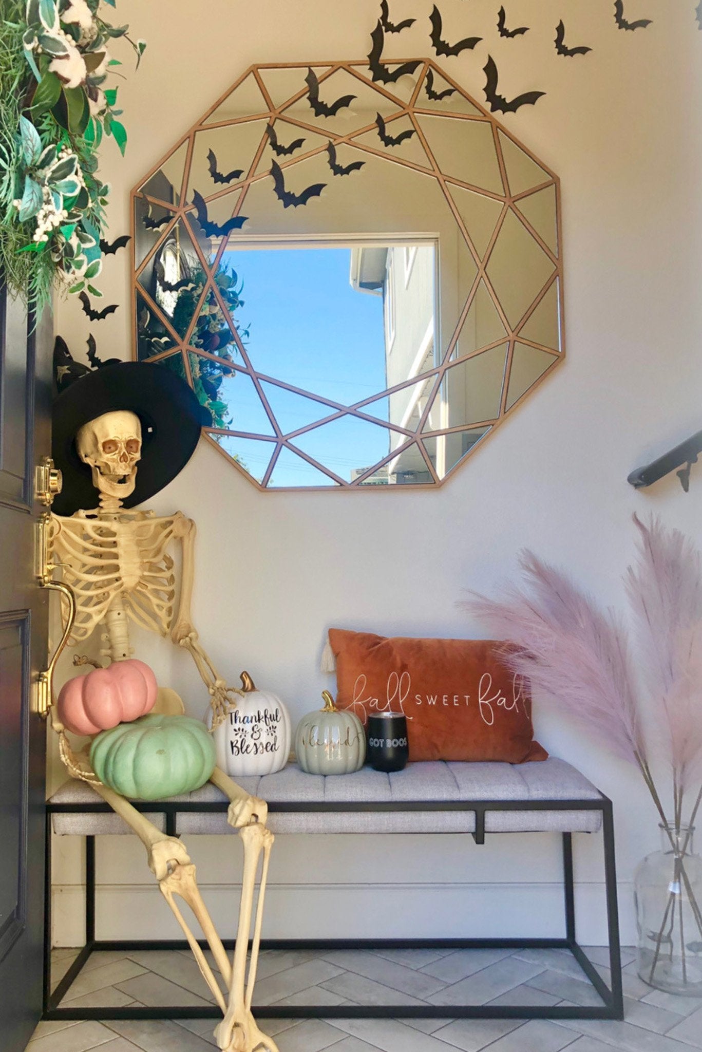 Halloween Decor Ideas for Your Entryway - Pretty Collected