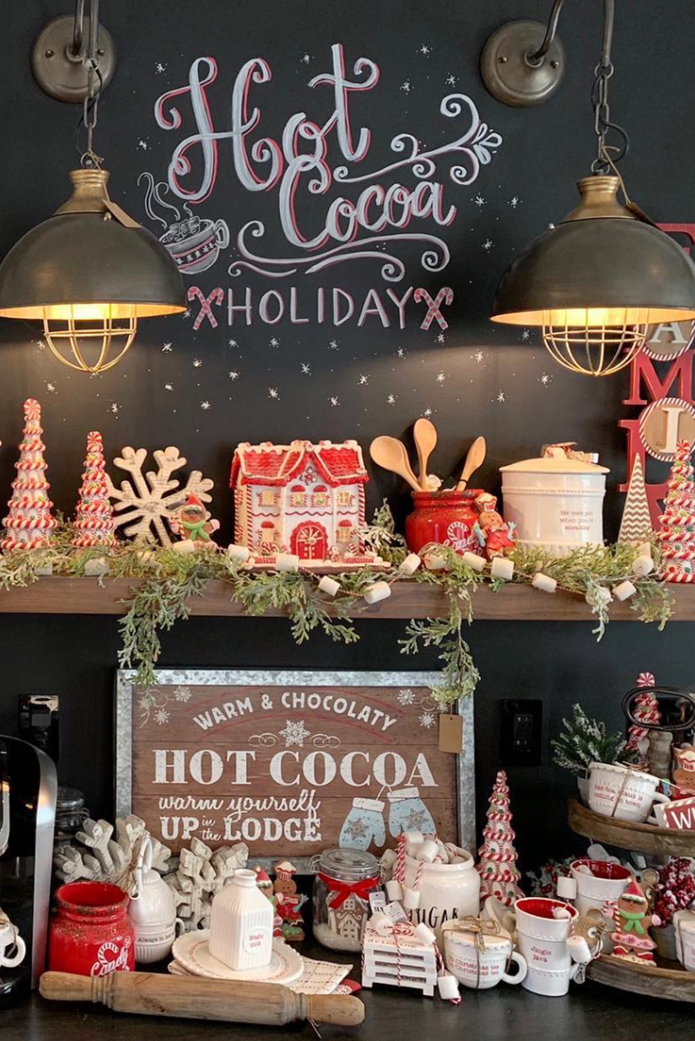 Holiday Coffee & Hot Cocoa Bar Ideas - Pretty Collected