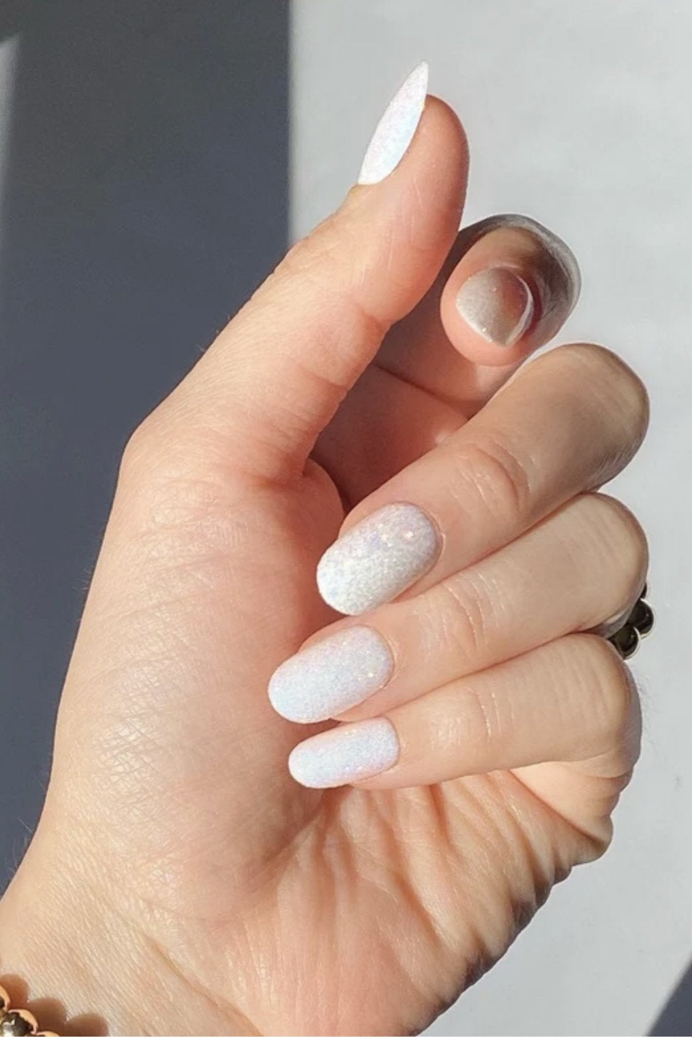 bachelorette nails the bride