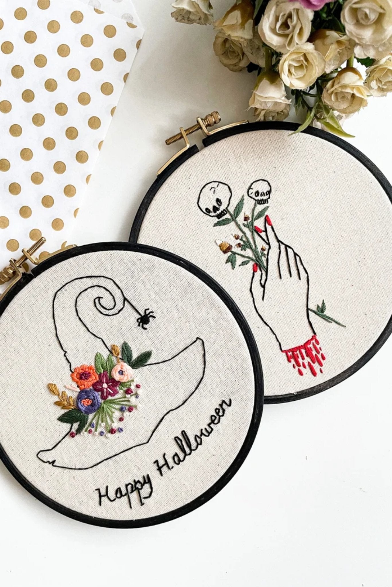 Halloween Embroidery - Pretty Collected