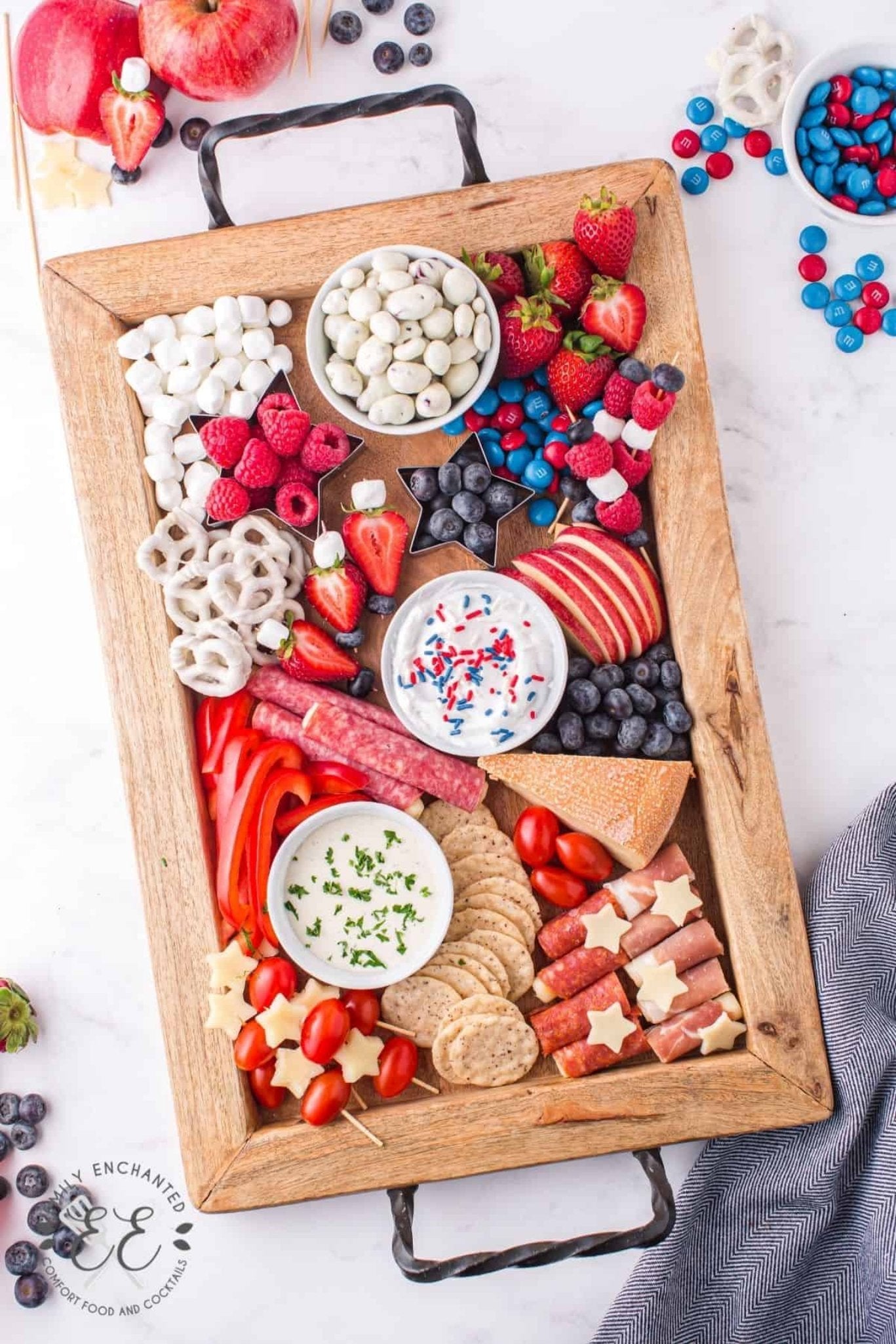 4th of July Charcuterie Boards - Pretty Collected