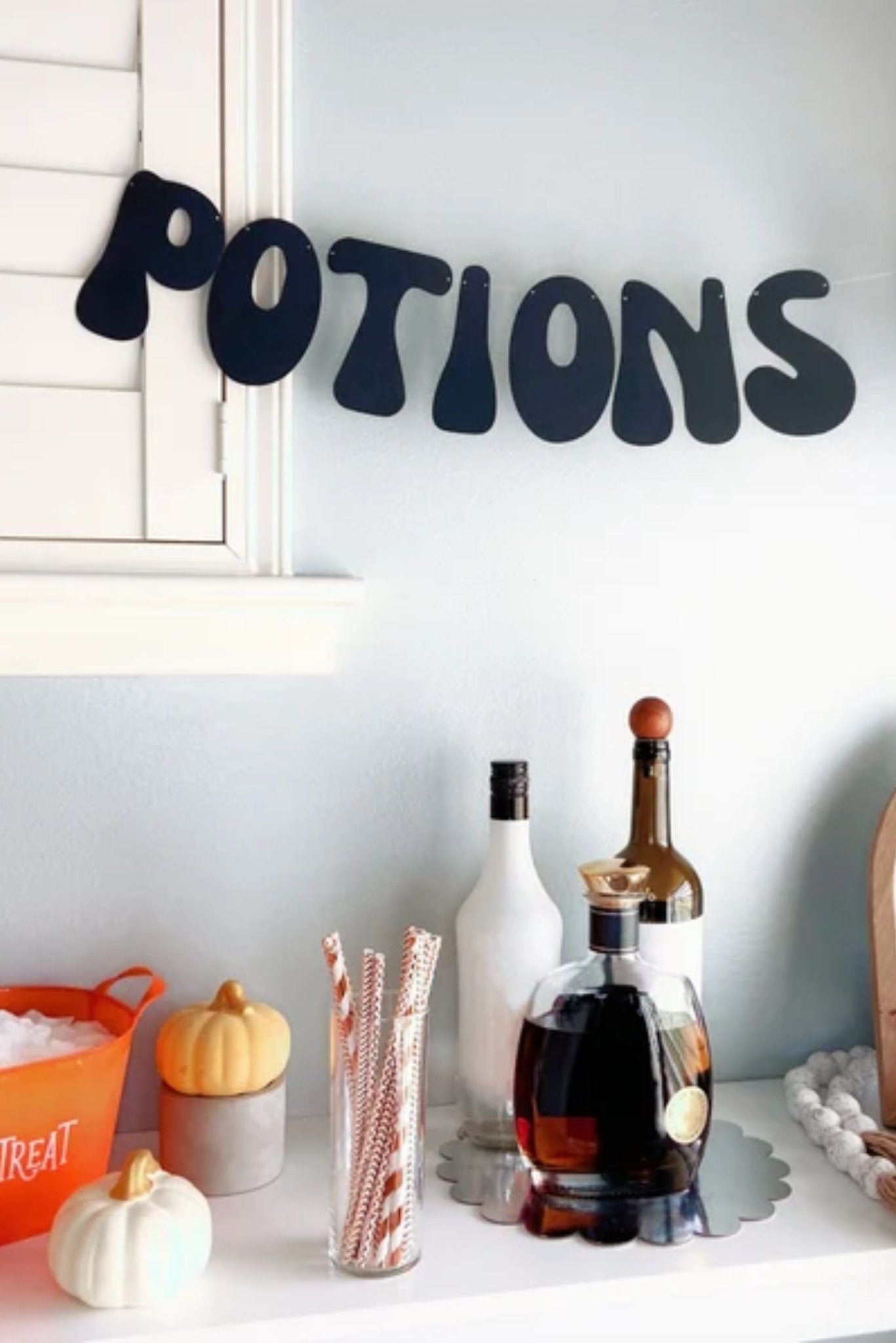 Halloween Bar Cart 2022 - Pretty Collected