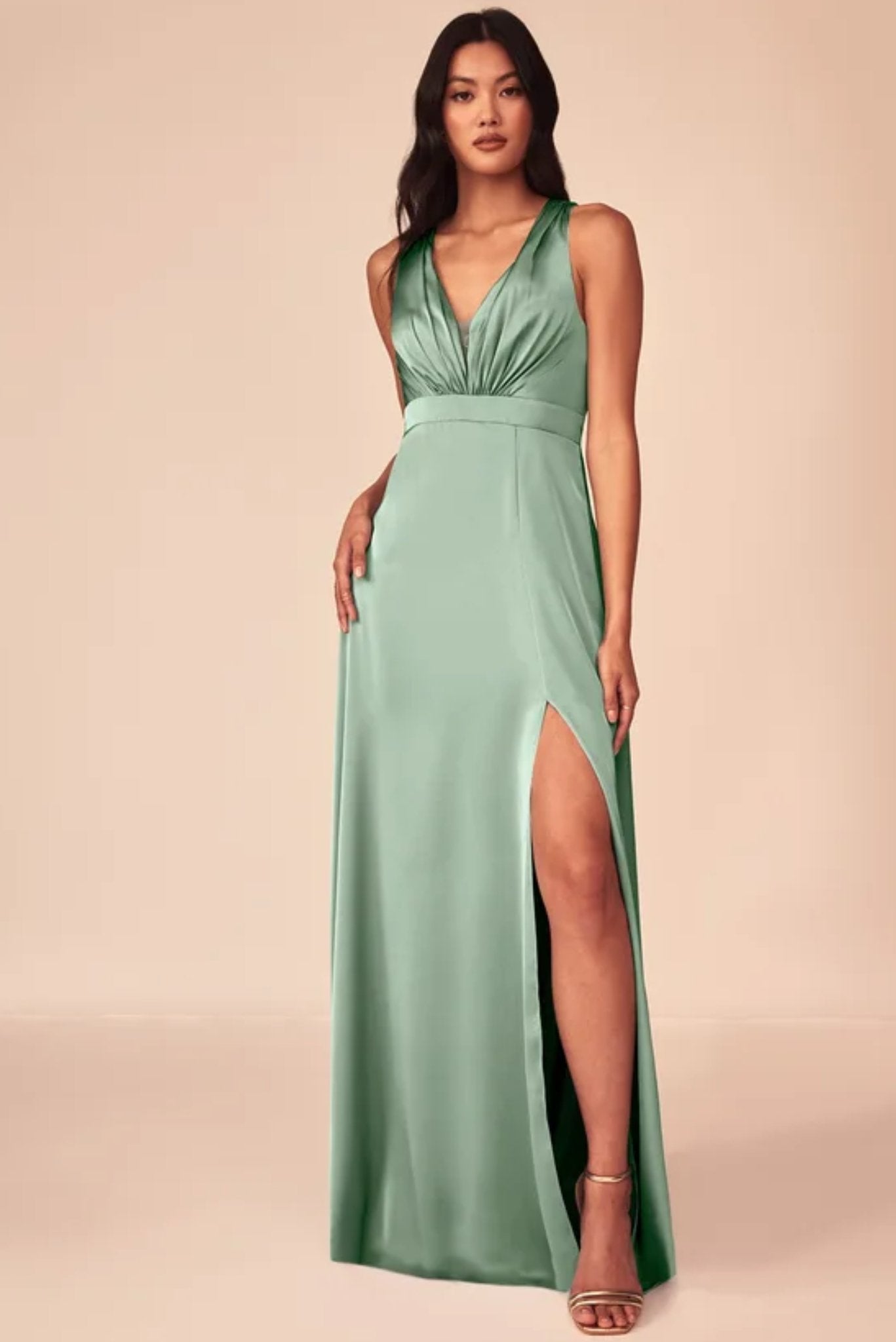 Satin Bridesmaid Dresses You'll Love - Pretty Collected