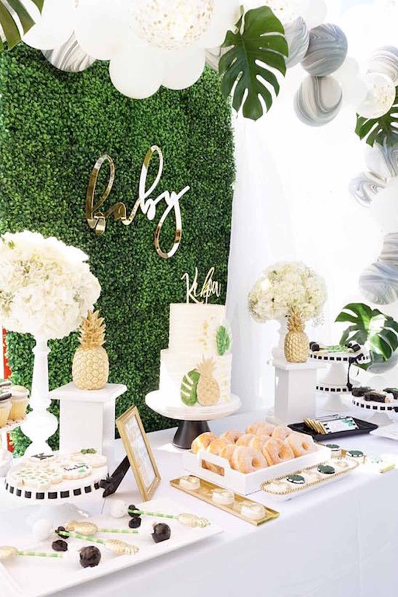 Baby Shower Cake Table Decorations
