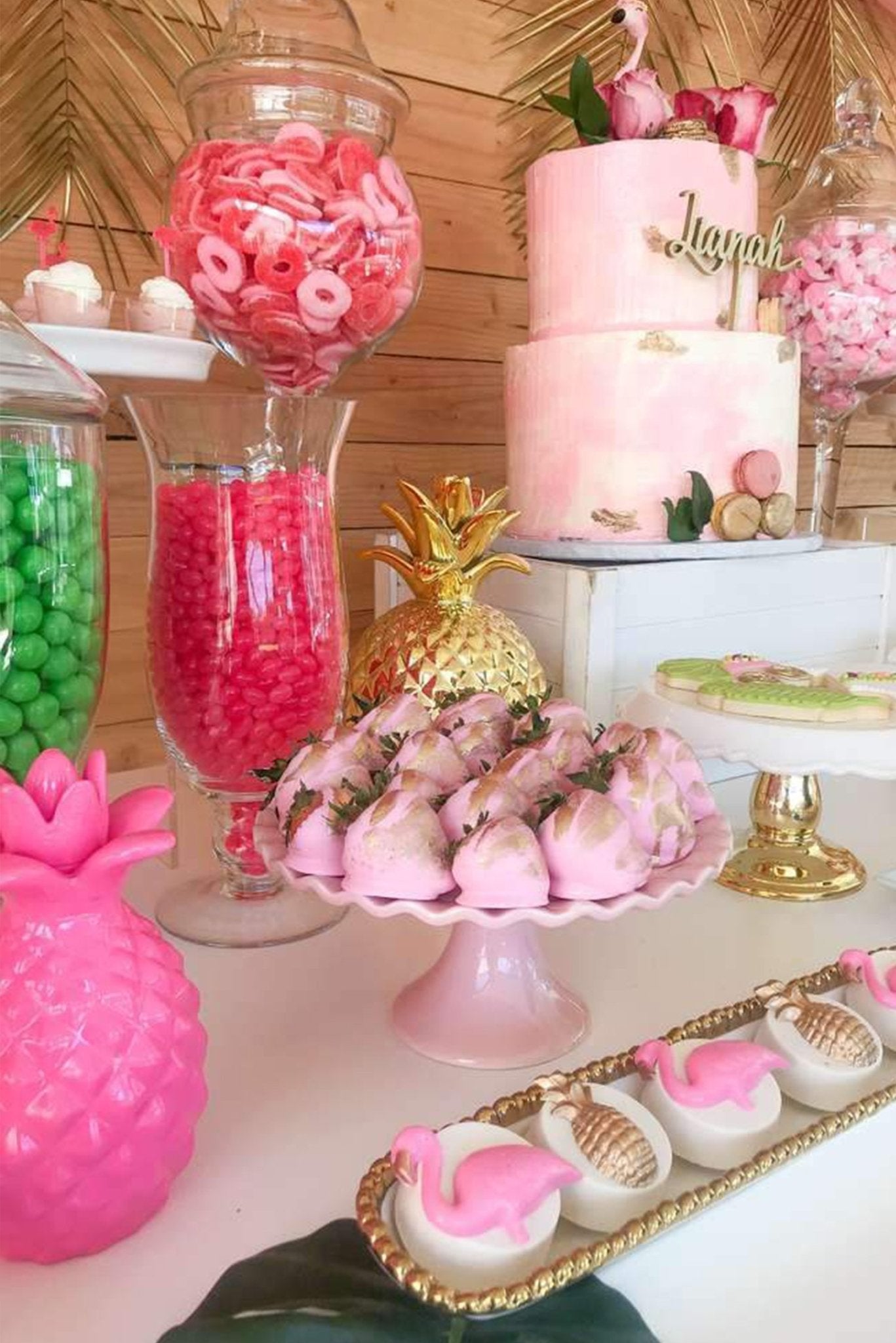 How to Create a Baby Shower Dessert Bar - Pretty Collected