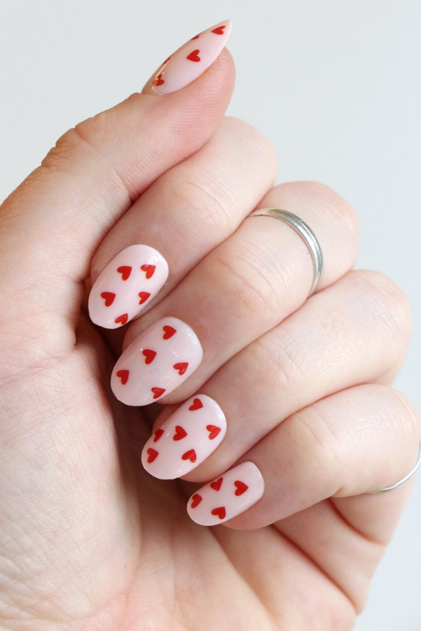 Valentine's Day Nails - Pretty Collected