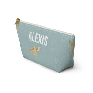 Personalized Bee Pencil Pouch - Pretty Collected