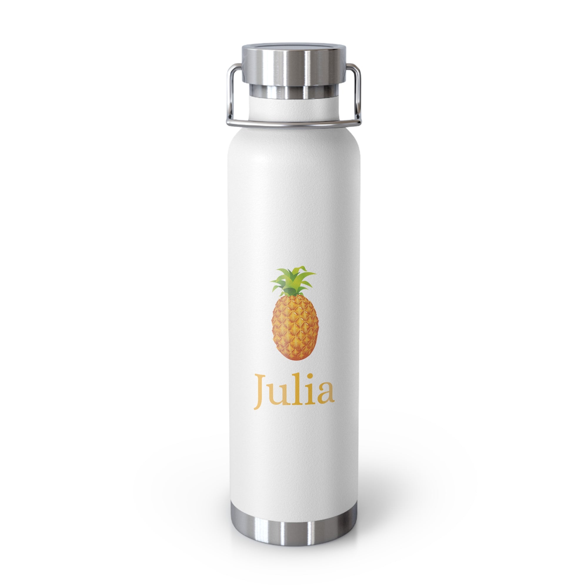 Personalized Pineapple Water Bottle
