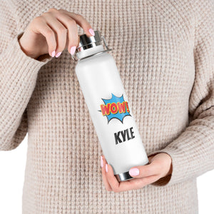 Personalized Comic Water Bottle