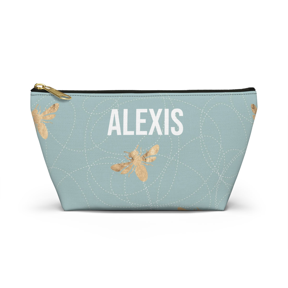 Personalized Bee Pencil Pouch - Pretty Collected