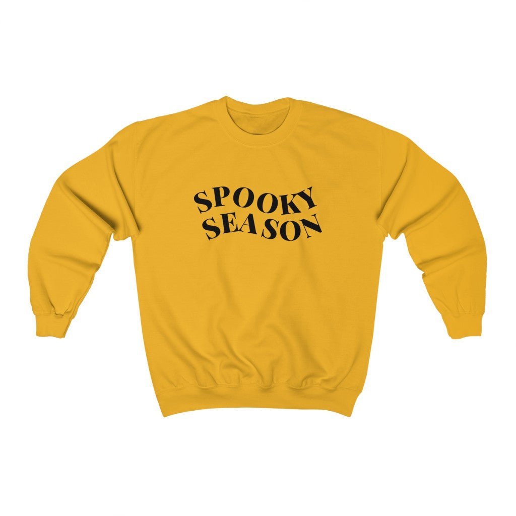 Spooky Season Sweatshirt - Black Print - Pretty Collected