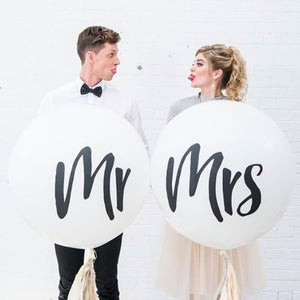 36" Mr & Mrs Balloon Set - Pretty Collected
