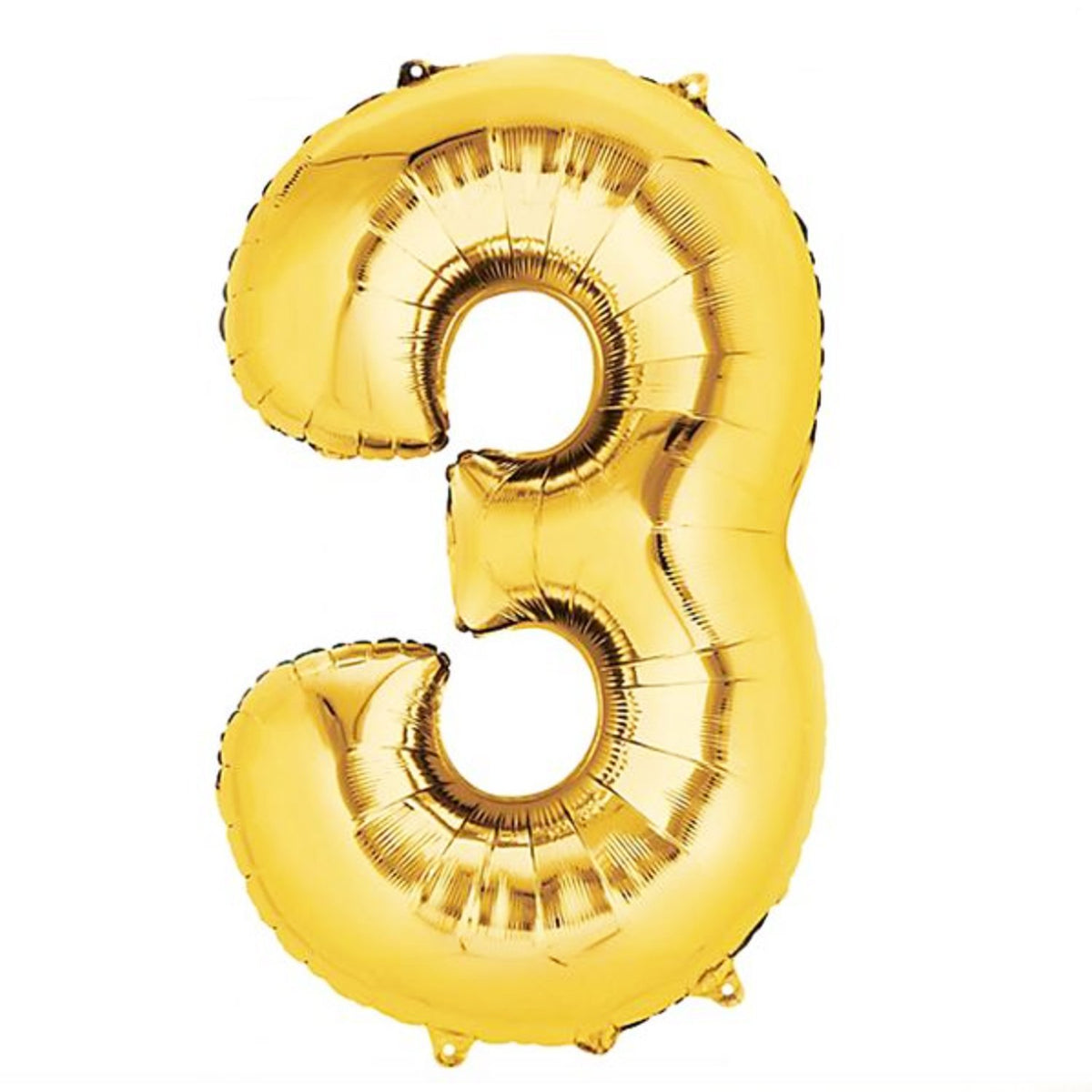 Gold Foil Number Balloons - Pretty Collected