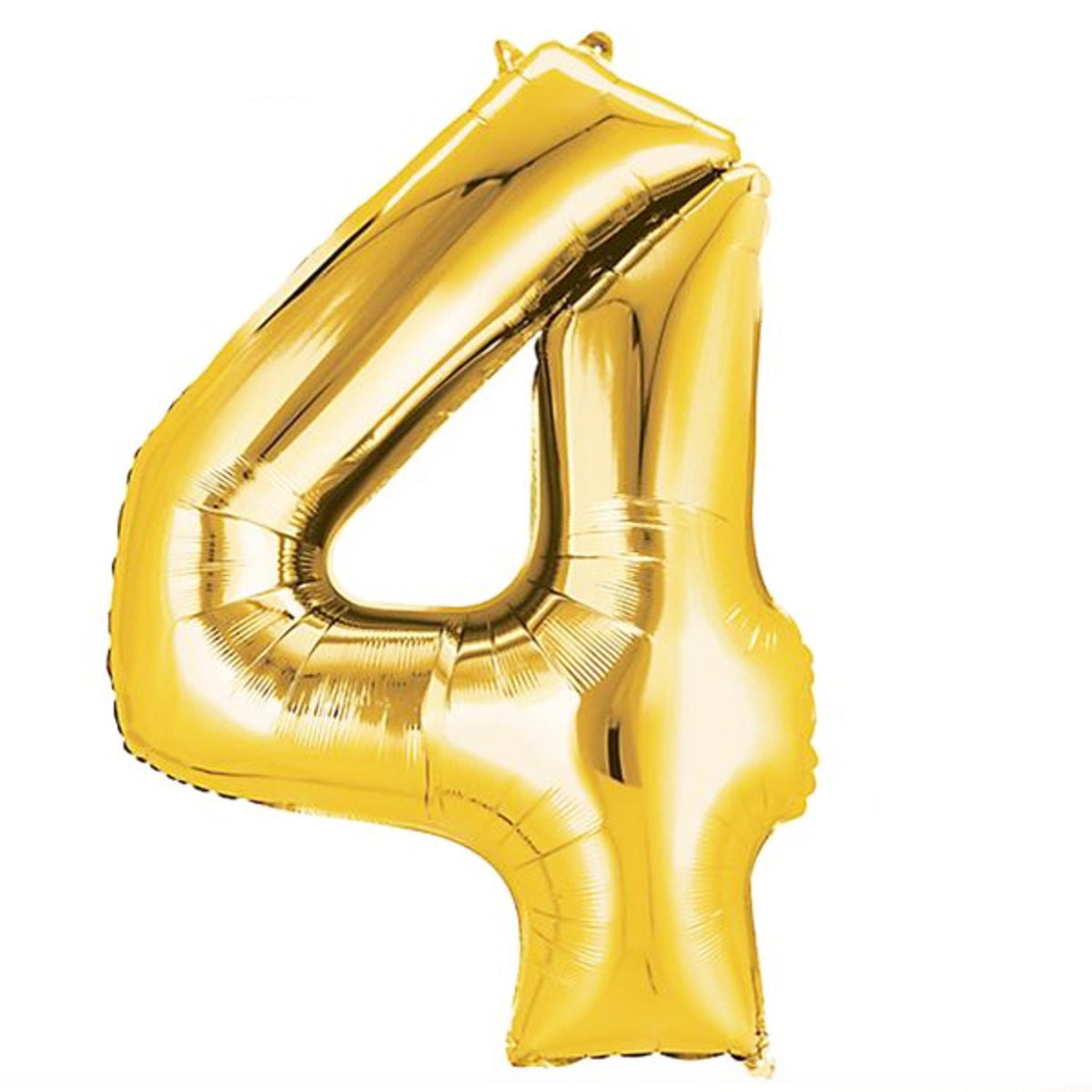 Gold Foil Number Balloons - Pretty Collected