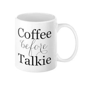 Coffee Before Talkie Mug - Pretty Collected