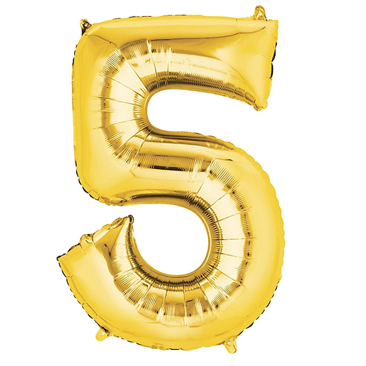 Gold Foil Number Balloons - Pretty Collected
