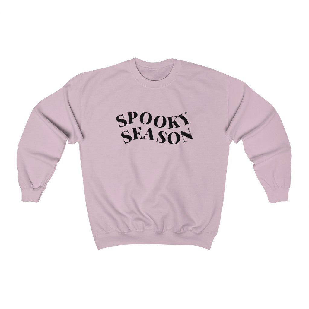 Spooky Season Sweatshirt - Black Print - Pretty Collected