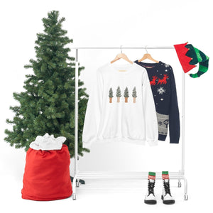 Christmas Trees Sweatshirt - Nudes - Pretty Collected