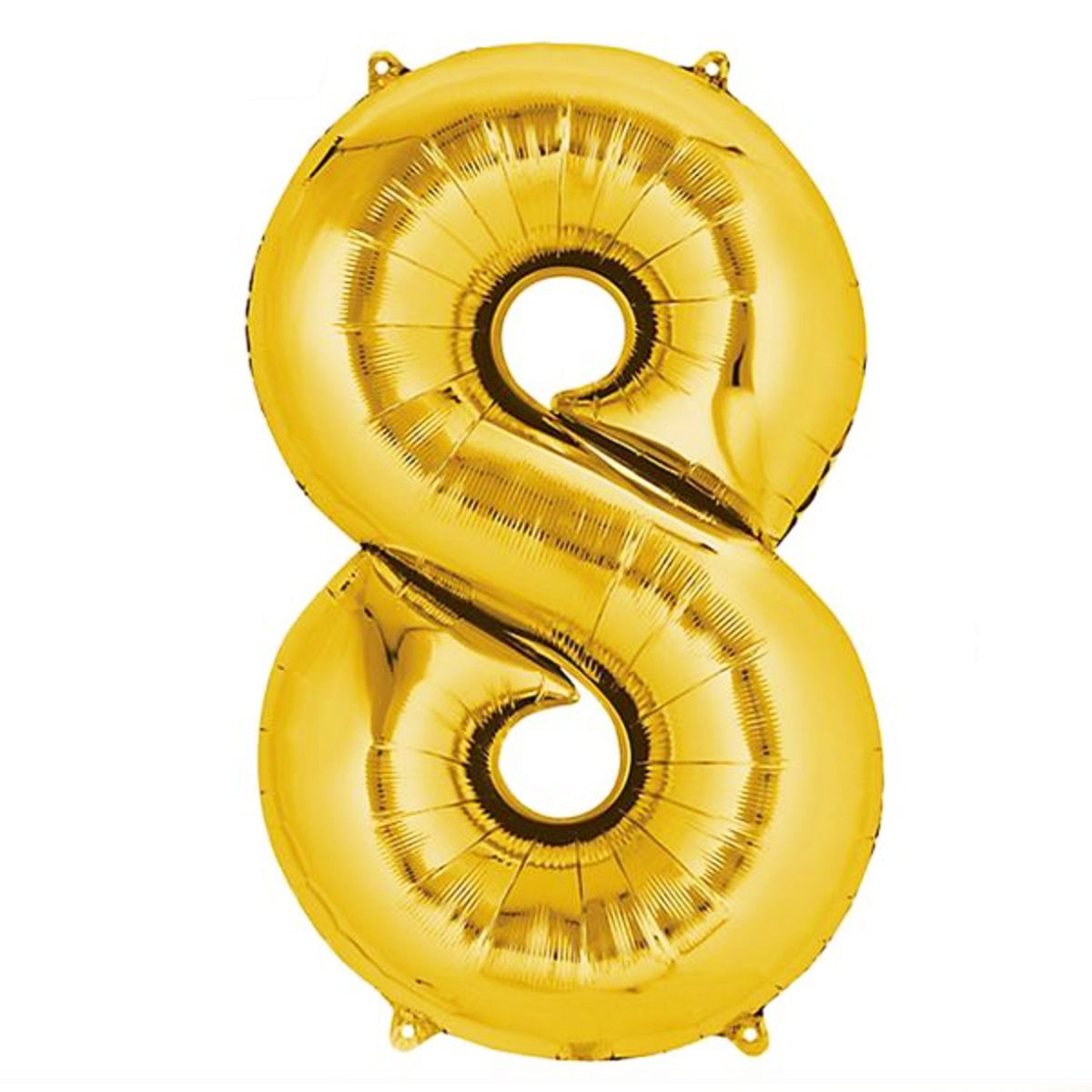 Gold Foil Number Balloons - Pretty Collected