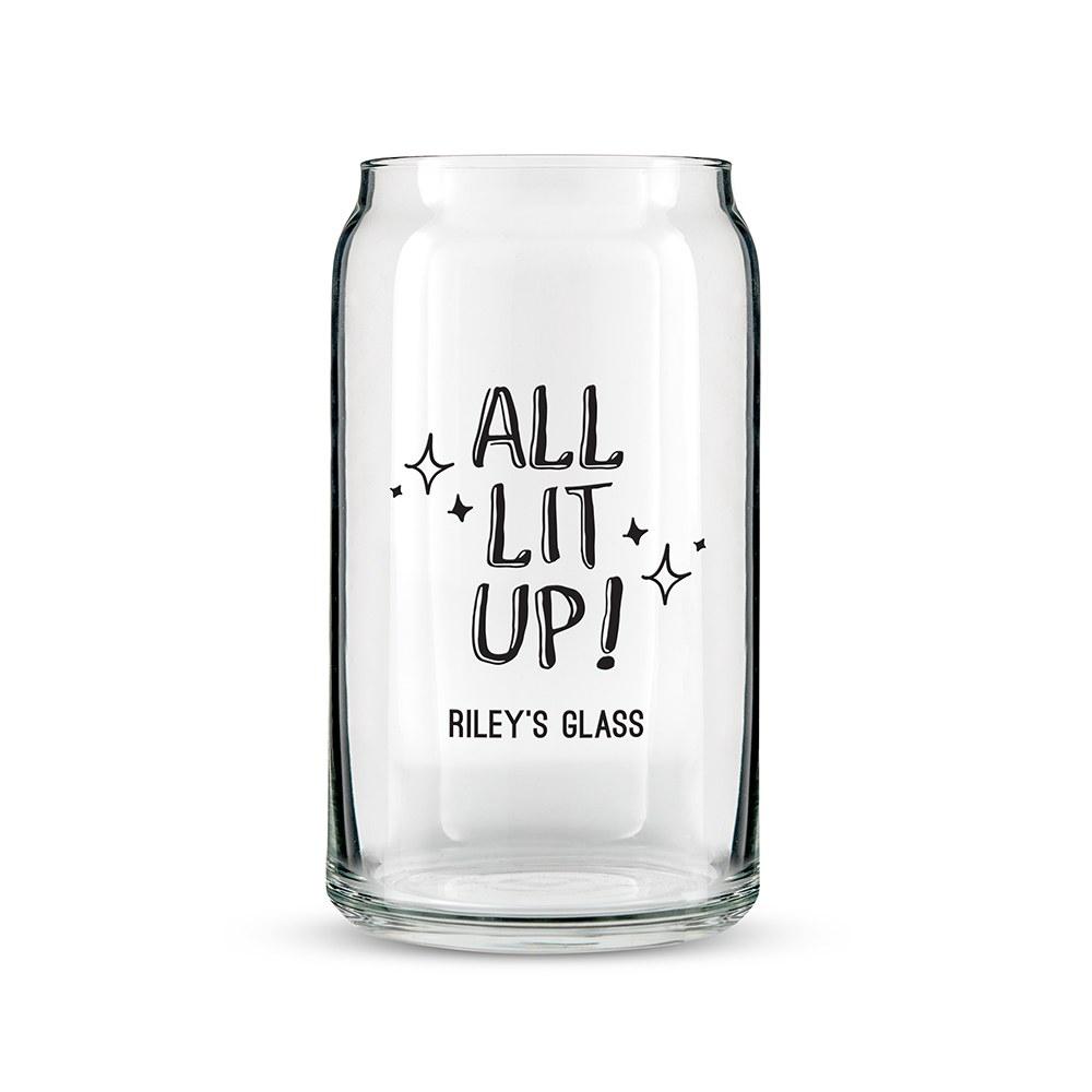 All Lit Up Glass Cup - Pretty Collected