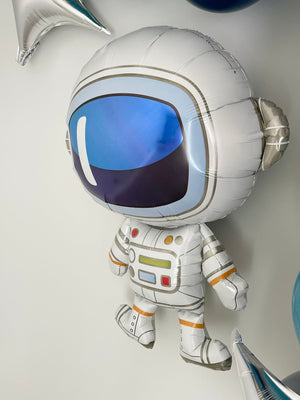 Astronaut Balloon Garland Kit - Gold Rings - Pretty Collected