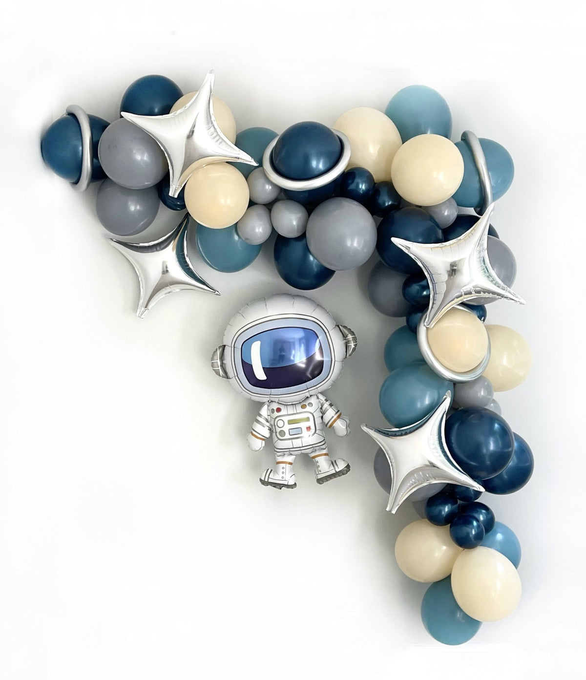 Astronaut & Stars Balloon Garland Kit - Pretty Collected