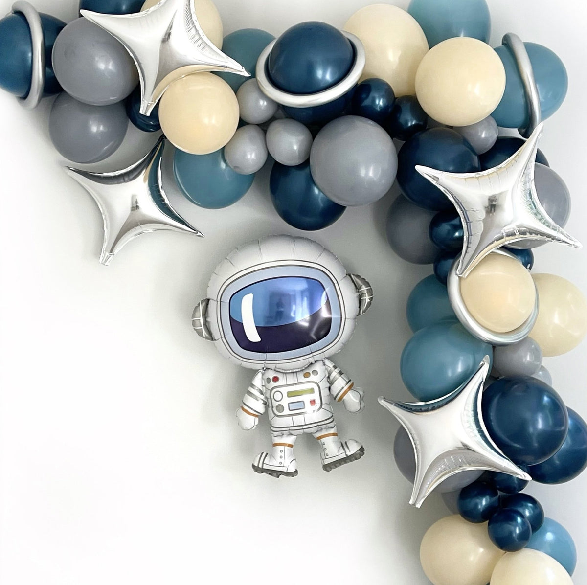 Astronaut & Stars Balloon Garland Kit - Pretty Collected