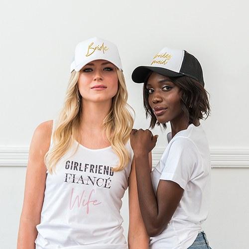 Bridesmaid Trucker Hat Pretty Collected