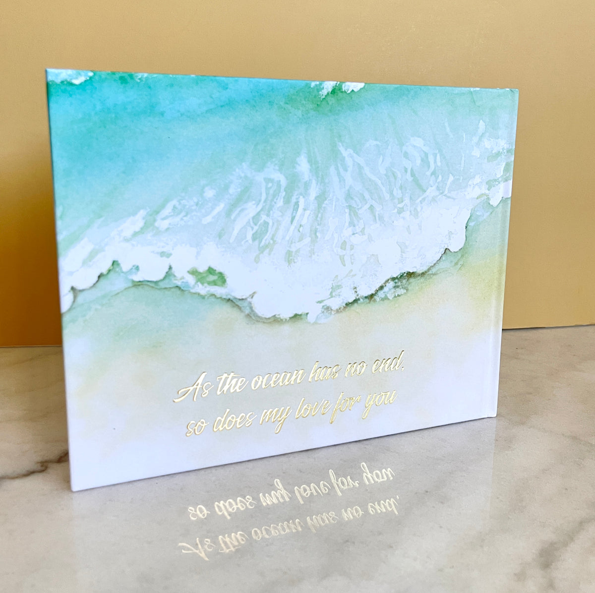 Ocean Wedding Guest Book - The Maxwell