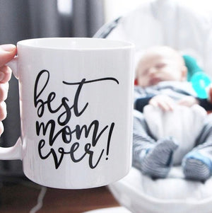 Best Mom Ever Coffee Mug - Pretty Collected